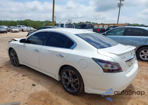 2014 Nissan Maxima 3.5 Sv z USA, uszkodzony, nr VIN 1N4AA5AP5EC499836